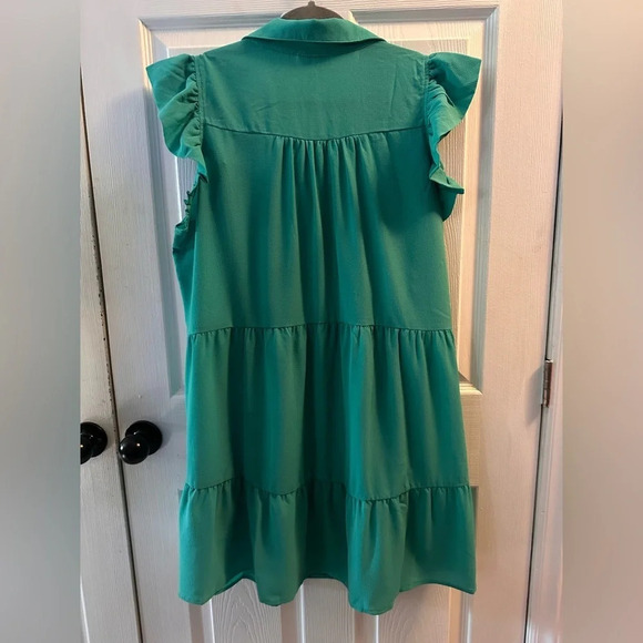 Umgee ruffle tiered dress, large - Picture 6 of 10